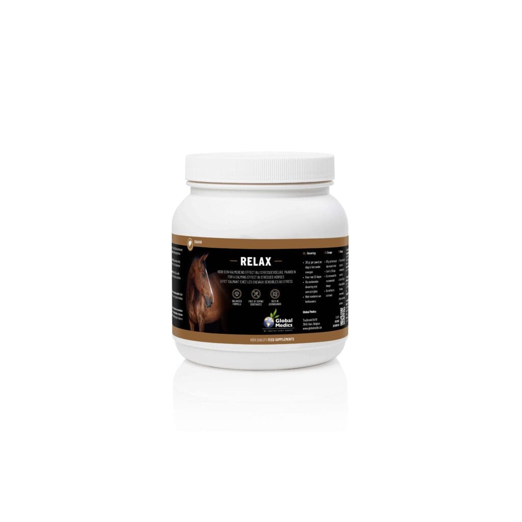 pot relax voor paarden van Globalmedics