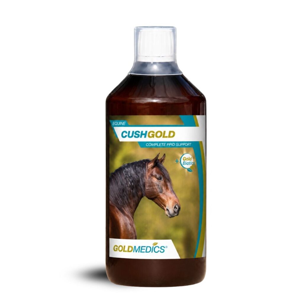 Cush Gold van GoldMedics voor paarden met cushing