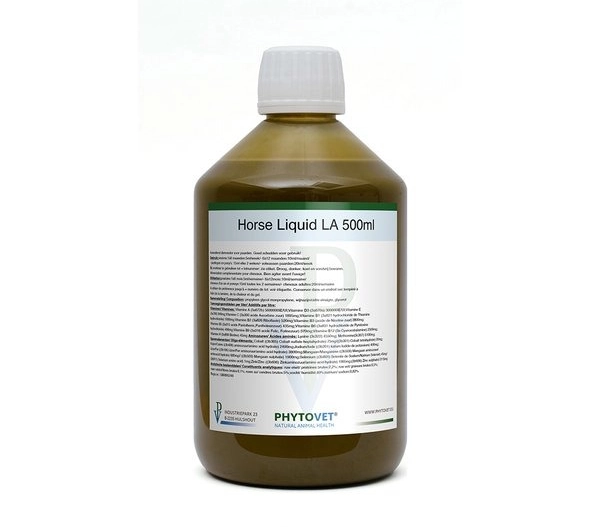 Horse Liquid LA van Phytovet - 500ml